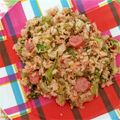 roco__'s cooksnap of when they made ふんわり卵チャーハン・隠し味は焼肉のたれ.