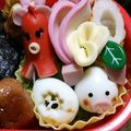 美優鈴♪'s cooksnap of when they made キャラ弁☆うずら卵でブタちゃん.