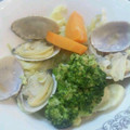 popo123123's cooksnap of when they made あさりと春野菜の酒蒸し.