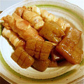 チャコー琉's cooksnap of when they made えのき巻きとコンニャクの照り焼き.