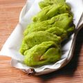 しやわし's cooksnap of when they made 創作串あげ　春のグリンピース.