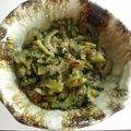 LOVE_vegee's cooksnap of when they made 甘辛～い♡ ゴーヤの炒め煮.