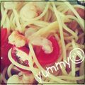 mucch✿'s cooksnap of when they made トマト・帆立・むきえびで☆和風冷製パスタ.