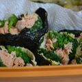よっしゃん's cooksnap of when they made 小松菜の ♪ 海苔巻き ♪ シャケタマゴ.
