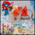 ふくmama✨✨'s cooksnap of when they made ☆練乳ミルクアイス☆小豆入り。5分完成.