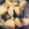 ☆lalapin☆'s cooksnap of when they made じゃがいもとズッキーニの味噌バター炒め.