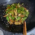 クックMW96EM☆'s cooksnap of when they made 農家のレシピ】ピーマンとちくわのきんぴら.