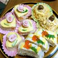 ERIKAJU's cooksnap of when they made ひな祭りにも♪プチケーキ風ちらし寿司.