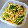 こしっちゃん's cooksnap of when they made 水菜と焼き薄揚げのお浸し.