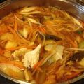 kuboson＊'s cooksnap of when they made 具沢山☆キムチスープ.