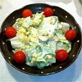 大和maman's cooksnap of when they made レタスときゅうりで簡単サラダ.
