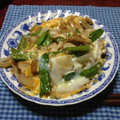そら豆421's cooksnap of when they made さやえんどうと厚揚げの卵とじ♬.