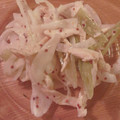 maeimu's cooksnap of when they made 蕗と蒸し鶏のマスタードサラダ.