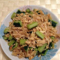 mizume's cooksnap of when they made キュウリと切干大根で和からし和え.