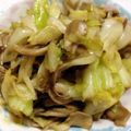 ゆりな☆☆'s cooksnap of when they made キャベツと舞茸の生姜醤油炒め.