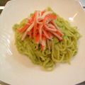 takacha813's cooksnap of when they made 簡単！アボカドとカニカマのパスタ.