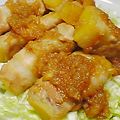 たうんびー's cooksnap of when they made さつまいもの豚巻き★しょうが焼き.