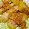 たうんびー's cooksnap of when they made さつまいもの豚巻き★しょうが焼き.
