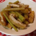 kahoo's cooksnap of when they made ふきとお揚げのさっと煮.