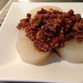 おかゆとおから's cooksnap of when they made ふろふき大根肉味噌かけ.