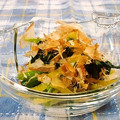 ありかん's cooksnap of when they made ほうれん草とたくあんのあえもの.