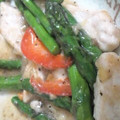 カカツツ's cooksnap of when they made かじきまぐろとアスパラのさっぱり炒め.