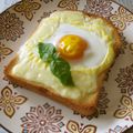 時花菜's cooksnap of when they made (/◉▽◉)/めだマヨチーズトースト☆.