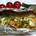 byみぃたん's cooksnap of when they made 新タマネギとサーモンのホイル焼き‼.
