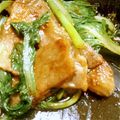 しましまもっぷ's cooksnap of when they made ﾁﾝｹﾞﾝ菜と豚肉のｵｲｽﾀｰｿｰｽ炒め.