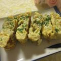 miyuki12's cooksnap of when they made ❀お弁当に♬ｺﾞﾛ②竹輪と葱の卵焼き❀.