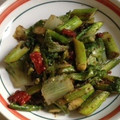 YuMy84's cooksnap of when they made アスパラとレタスのちゃちゃっと炒め.