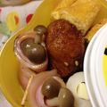 マルルル's cooksnap of when they made お弁当に✿しめじベーコン*.+.