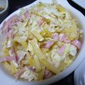 yukiはぴ's cooksnap of when they made マヨ☆ハム☆たくあん.