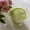 時花菜's cooksnap of when they made 果物＆小松菜の豆乳ヨーグルトスムージー♪.