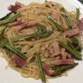 めんぽんちゃん's cooksnap of when they made こごみのパスタ.
