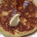 しゆちゃ's cooksnap of when they made ヨーグルト入り*とろけるパンケーキ.