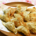 桃屋誰's cooksnap of when they made シュウマイの皮で簡単サモサ.