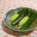 赤い電話's cooksnap of when they made 超簡単～昆布きゅうりの1本漬け.