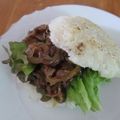 だまちょ's cooksnap of when they made バンズが崩れない❤焼き肉ライスバーガー.