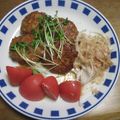 ゆうりんともはな's cooksnap of when they made 鶏のつくねバーグ.