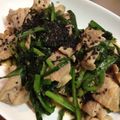やさしい人's cooksnap of when they made 疲労回復に＊豚こまとニラの炒め物＊.