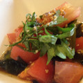 さとさとさん's cooksnap of when they made 簡単♡トマトとワカメの和え物.