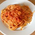 デーニッシュ's cooksnap of when they made 小えびのトマトクリームパスタ.