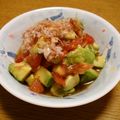 ぽめchan's cooksnap of when they made トマト克服！絶品トマトとアボカドのサラダ.