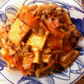 新米のらネコ's cooksnap of when they made 厚揚げと豚肉の味噌炒め.