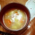 凜子。's cooksnap of when they made すりおろしじゃがいものコンソメスープ.