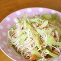 woailiaoli's cooksnap of when they made ベーコンセロリもやし炒め.