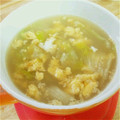 Yutanpo358's cooksnap of when they made とっても簡単♪おいしいレタススープ♥.