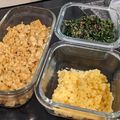 mahorou's cooksnap of when they made 豆腐そぼろのヘルシー三色丼.