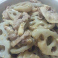 megu143's cooksnap of when they made 豚肉とれんこんのごまみそ炒め.